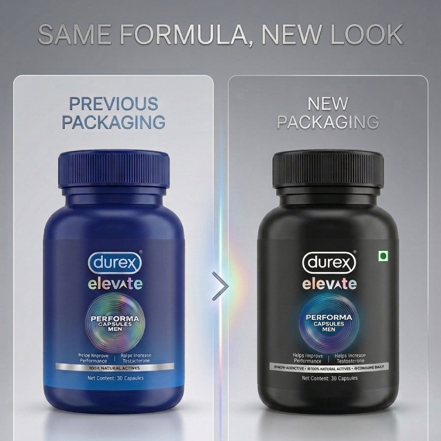 Durex Elevate Performa Shilajit for Men (Buy 1 Get 1 Free)